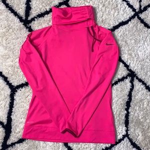 Athletic turtle neck sweater